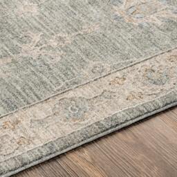 Rackhams Avant Garde-Vintage Beige Blue Brown Traditional Boho Fringe Rug - 200 x 290 cm - thumbnail 3