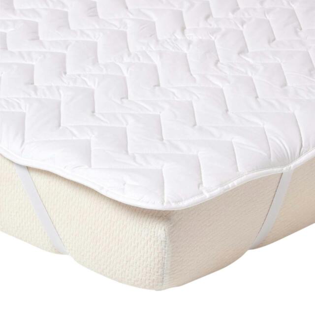 Rackhams Cotton Deep Quilted Super King Size Mattress Topper - image 1