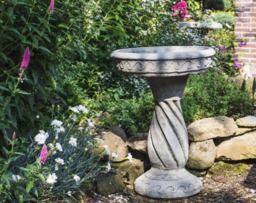 Rackhams Detailed Windsor Design Stone Birdbath - thumbnail 5