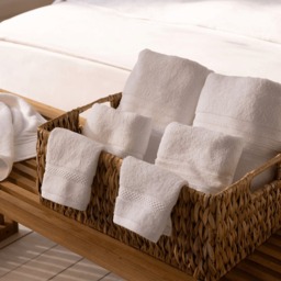 Rackhams Spa 100% Cotton Luxury Hotel Guest Towels (2 pack) - thumbnail 2