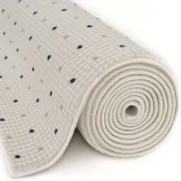 Rackhams Carmel Cream-Blue Dots Rug - 6080 - 160X230 cm - thumbnail 5