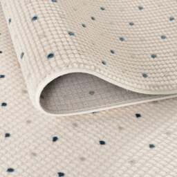 Rackhams Carmel Cream-Blue Dots Rug - 6080 - 160X230 cm - thumbnail 3