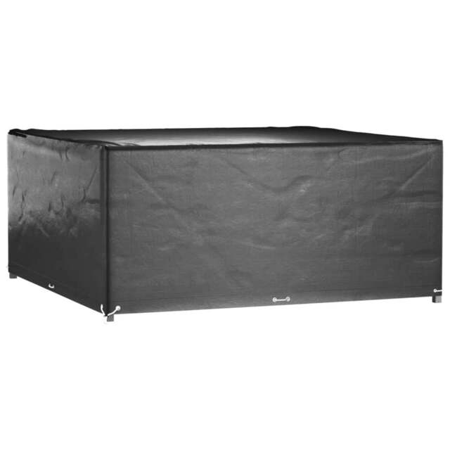 Rackhams Garden Furniture Cover 16 Eyelets 250x250x90 cm Square - PE (Polyethylene), aluminium