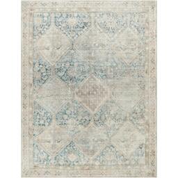 Rackhams Becki Owens Marlene-Vintage Green Beige Traditional Vintage Boho Rug - 117 x 170 cm - thumbnail 2