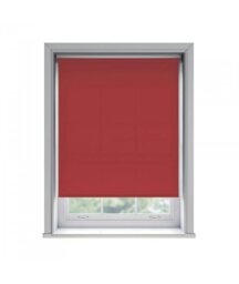Rackhams No Drill Red Thermal Blackout Roller Blind (170cm Drop) - 155cm - thumbnail 2