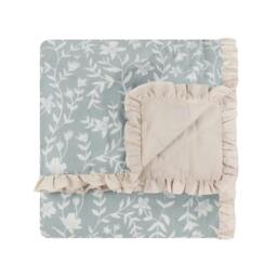 Rackhams Amelia Cotton Quilted Bedspread - Seafoam - 150cm x 200cm - Seafoam - 100% Mixed - thumbnail 3