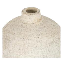 Rackhams Morrow Tall Vase - Cream - 35cm x 21cm x 21cm - Cream - 100% Mixed - thumbnail 2