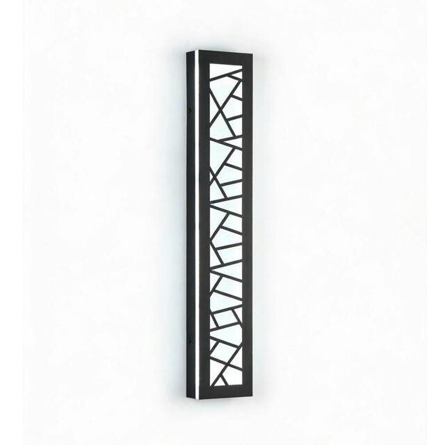 Rackhams 60cm Geometric Outdoor LED Wall Light – 30W CCT Tunable & Dimmable – IP65 - image 1