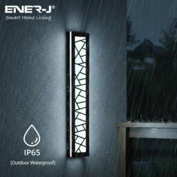 Rackhams 60cm Geometric Outdoor LED Wall Light – 30W CCT Tunable & Dimmable – IP65 - thumbnail 4