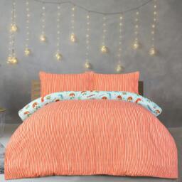 Rackhams Luxury Super Soft & Reversible Festive Christmas Puddings Duvet Set - Double - thumbnail 2