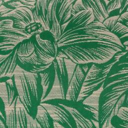 Rackhams Nature Grantley Jacquard Piped Cushion Cover - Emerald - 50cm x 50cm - Emerald - 100% Polyester - thumbnail 3