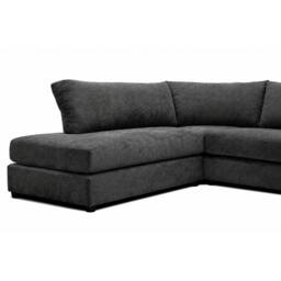 Rackhams Ashton Full Back U Shaped Corner Sofa Chenille 6 Seater - Grey - thumbnail 3
