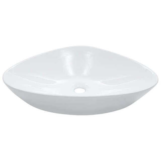 Rackhams Wash Basin 58.5x39x14 cm Ceramic White - image 1