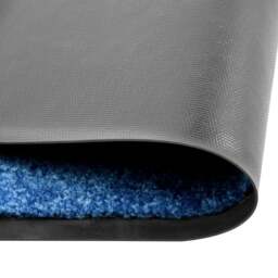Rackhams Doormat Washable Blue 90x150 cm - thumbnail 2