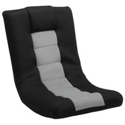 Rackhams Folding Floor Chair, Floor Sofa with Adjustable Backrest, Wide Seat - 1 - Black - Contemporary - thumbnail 2