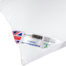 Rackhams Anti Bacterial Pillow Super Microfibre, 48 x 74 cm - Soft - thumbnail 1