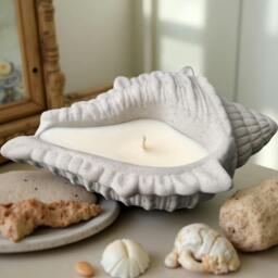 Rackhams Conch Candle - thumbnail 2