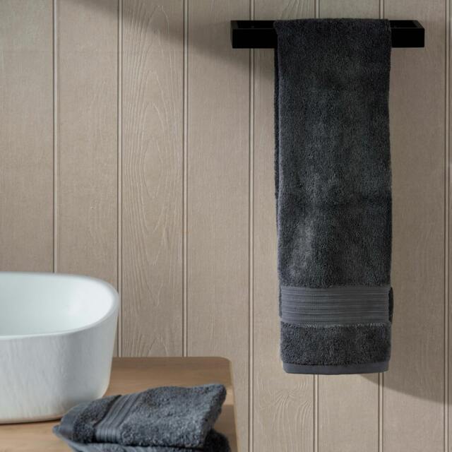 Rackhams Smoke Egyptian Cotton Hand Towel - 2 Pack - image 1