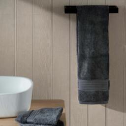 Rackhams Smoke Egyptian Cotton Hand Towel - 2 Pack - thumbnail 1