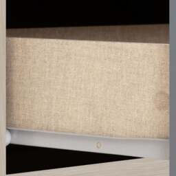 Rackhams Nevada 5 Drawer Low Wardrobe - Grey Gloss and Light Oak - thumbnail 5