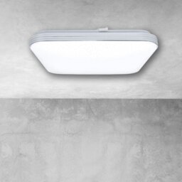 Rackhams Palermo 33CM Modern White LED Ceiling Lamp 40W(150W) Included Remote With Adjustable Brightness And Colour Temperaturee - thumbnail 5