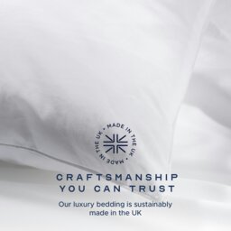 Rackhams Luxurious Cotton Medium Support Pillow - Medium - 4 - thumbnail 5