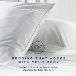 Rackhams Luxurious Cotton Medium Support Pillow - Medium - 4 - thumbnail 3