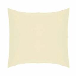 Rackhams Easycare Percale Continental Pillowcase - Ivory - One Size - Ivory - 50% Cotton/50% Polyester - thumbnail 1
