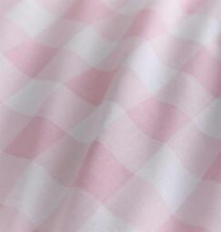 Rackhams Gingham Pink Duvet Cover Set - Single - Super King - thumbnail 4
