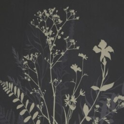 Rackhams Flora & Fauna Collection Grove Beaded Linen Framed Wall Art - White/Black - White/Black - 50cm x 2cm x 40cm - White/Black - thumbnail 3