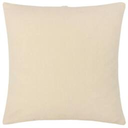 Rackhams Dakota Tufted Cushion Cover - Natural - 45cm x 45cm - Natural - 100% Cotton - thumbnail 2