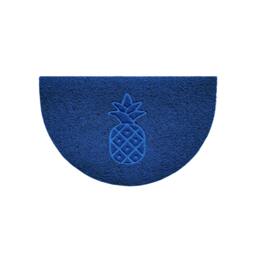 Rackhams Pineapple Embossed Halfmoon Indoor/Sheltered Outdoor Spaghetti Doormat - Pink - thumbnail 4