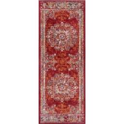Rackhams Orient Maderno Medallion Red Rug - 57X90 cm - thumbnail 6
