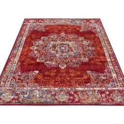 Rackhams Orient Maderno Medallion Red Rug - 57X90 cm - thumbnail 4