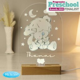 Rackhams Tiny Tatty Teddy Wooden Based LED Light - thumbnail 2