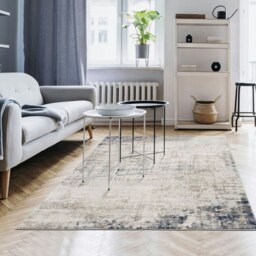 Rackhams Montana Brown & Navy Rug - 120X170 cm - thumbnail 6