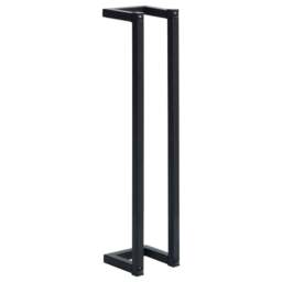 Rackhams Towel Rack Black 12.5x12.5x60 cm Iron - thumbnail 2