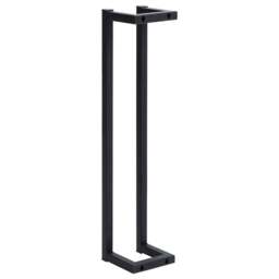 Rackhams Towel Rack Black 12.5x12.5x60 cm Iron - thumbnail 4