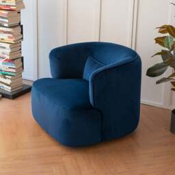 Rackhams Jaotoo Armchair, Velvet, Boucle - White (Boucle) - No - thumbnail 6