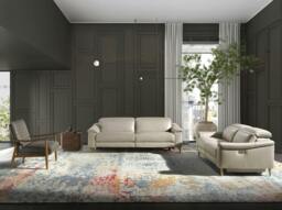 Rackhams Dark Grey Leather Armchair 5130 - Modern - Yes - No - thumbnail 4