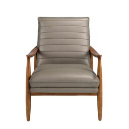 Rackhams Dark Grey Leather Armchair 5130 - Modern - Yes - No - thumbnail 2