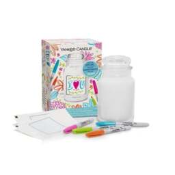 Rackhams Clean Cotton with Sharpie Create Your Own Candle Label 623g - Large - 1 - White - thumbnail 2
