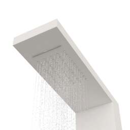 Rackhams Shower Panel System Aluminium White - thumbnail 3