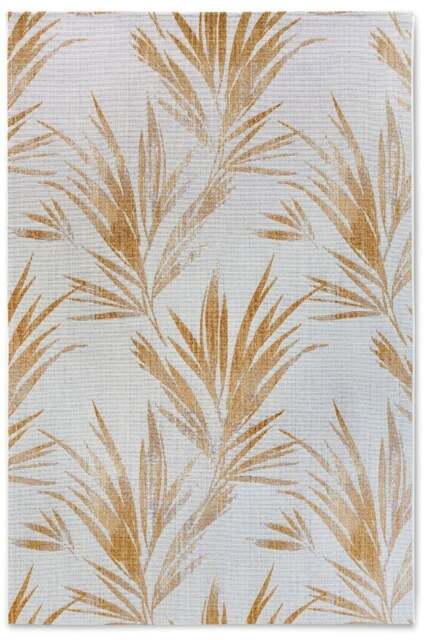 Rackhams Indoor & Outdoor Rug Leonie Cream Gold - 120X180 cm - image 1