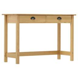 Rackhams Console Table Hill with 2 Drawers 110x45x74 cm Solid Pine Wood