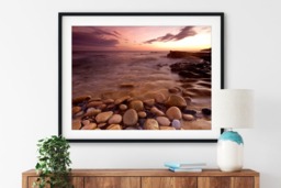 Rackhams Hopeman Beach - Framed Print 30 x 20 inch