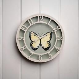 Rackhams Outdoor Clock - Butterfly - thumbnail 2