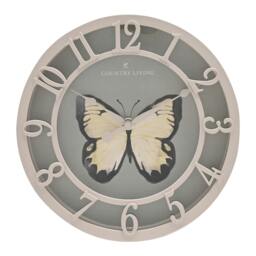 Rackhams Outdoor Clock - Butterfly - thumbnail 1