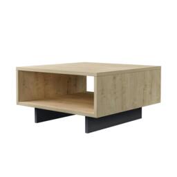 Rackhams Hola Modern Coffee Table Multipurpose Storage Compartment 60x60x32 cm - White - thumbnail 6