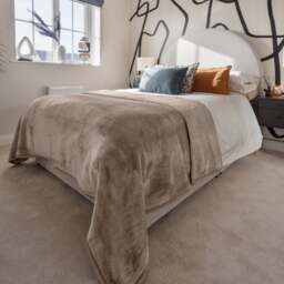 Rackhams Soft & Warm Mink Throw Blanket - 127 x 152cm - Tan - thumbnail 1